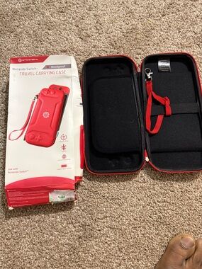 Nintendo Red Protective Travel Case for Nintendo Switch